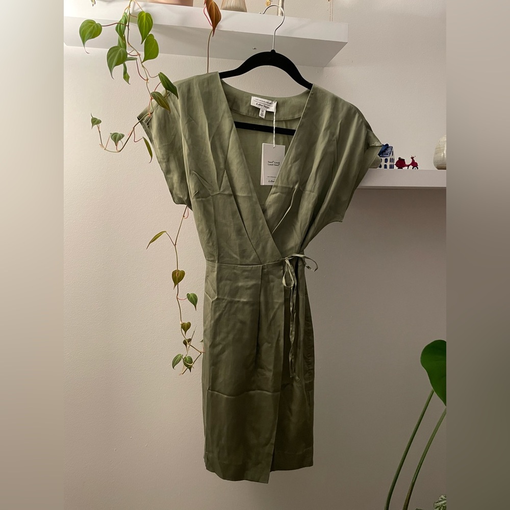 Sage green dress from &OtherStories brand new with tags. Size 0, $50